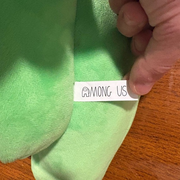 Among Us Green Plushie - Like New! - Picture 3 of 4